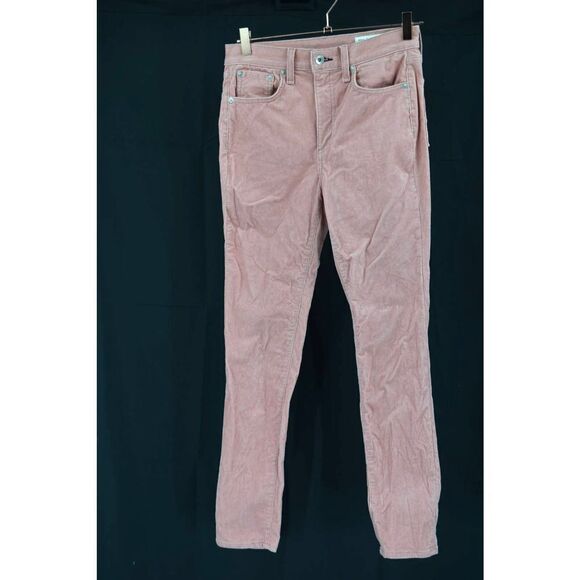 Rag & Bone Cameo Peach Thin Wale Corduroy Pants - 27 - Picture 1 of 3
